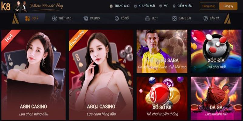 Abc8 sở hữu một thư viện trò chơi ấn tượng - Abc8