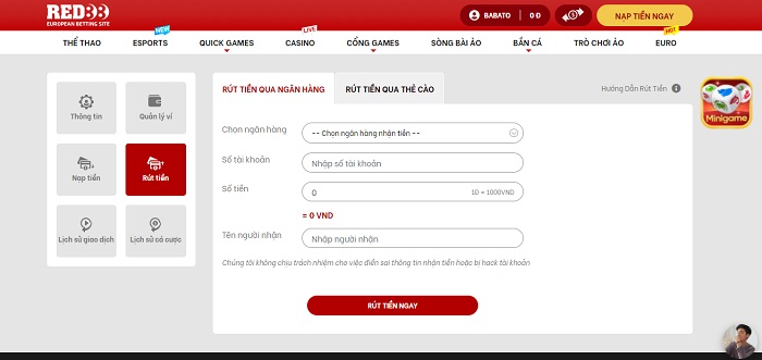 Hướng dẫn chi tiết từng bước rút tiền từ Pho88 - Pho88