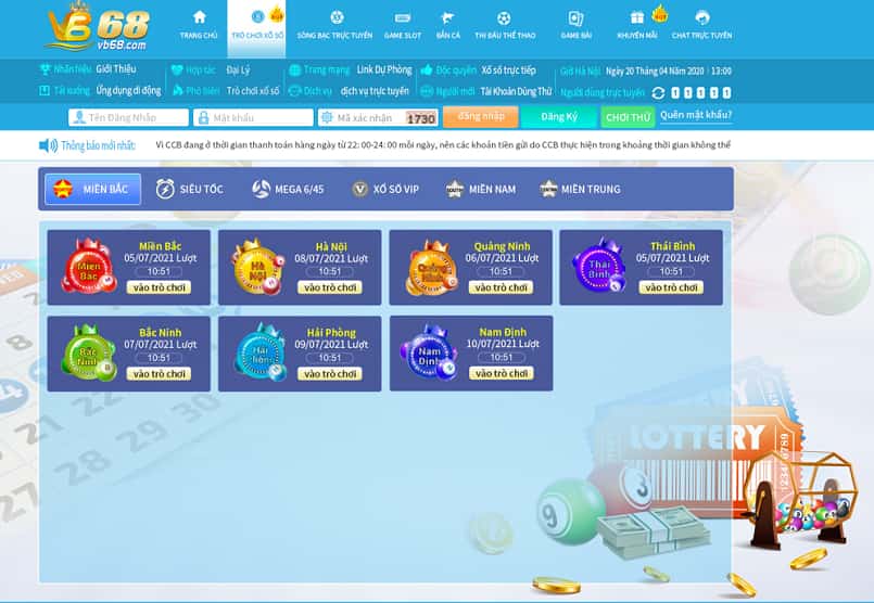 Trải nghiệm đăng nhập Mec68 - Mec68