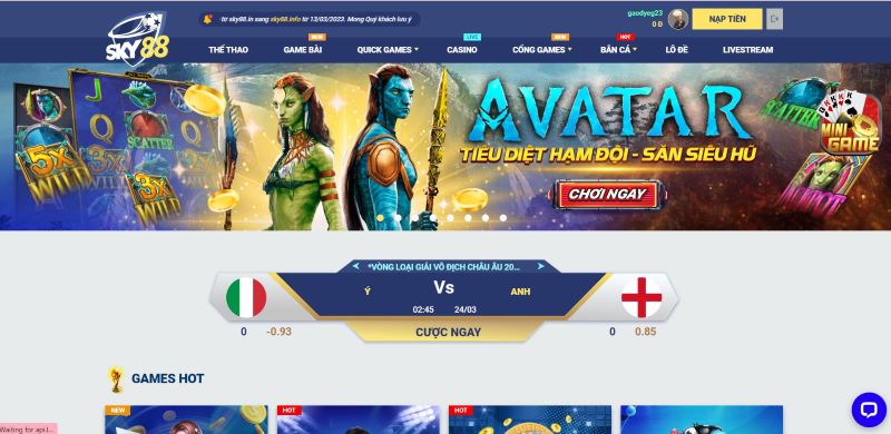 Các sản phẩm cá cược phổ biến nhất của Lv88 Gaming - Lv88